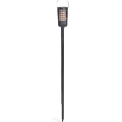 Torche solaire Gary 3en1 LED effet flamme H100cm