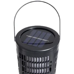 Torche solaire Gary 3en1 LED effet flamme H100cm