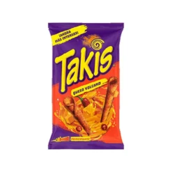 Tortillas roulées Takis queso volcano fromage épicé 100gr