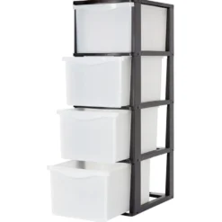 Tour de rangement 4 tiroirs A4
