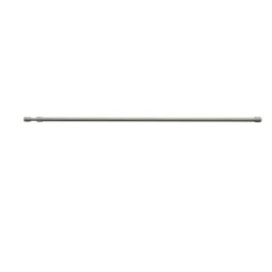 Tringle de vitrage Autobloquante Extensible 50-80 cm métal Blanc