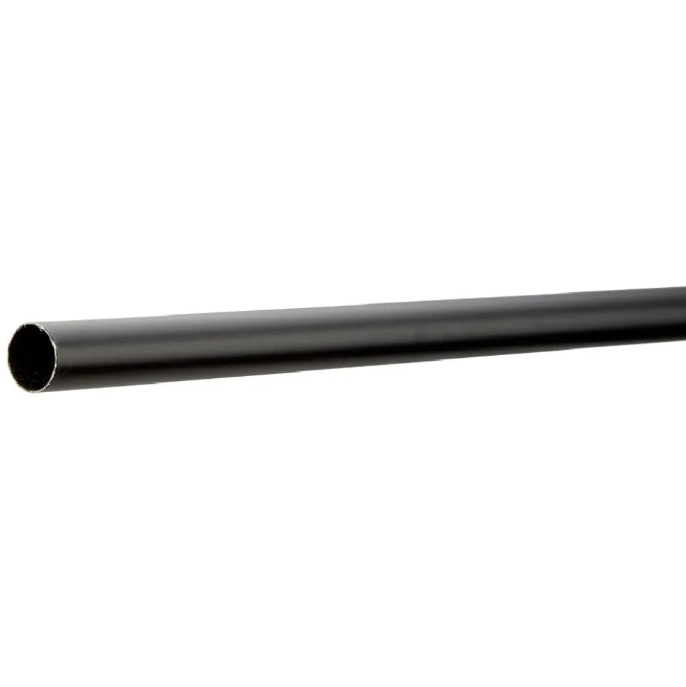 Tringle en métal noir Ø2xL250cm