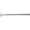 Tringle poussoir gris chromé L110-200cm