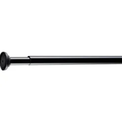Tringle poussoir noir L110-200cm