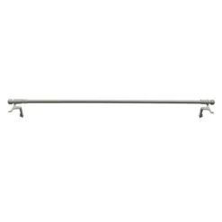 Tringle à pression Extensible Métal Blanc 50-80 cm