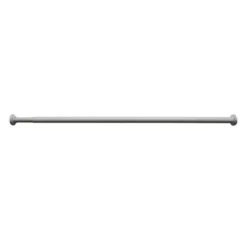 Tringle à pression extensible métal blanc 70-120 cm