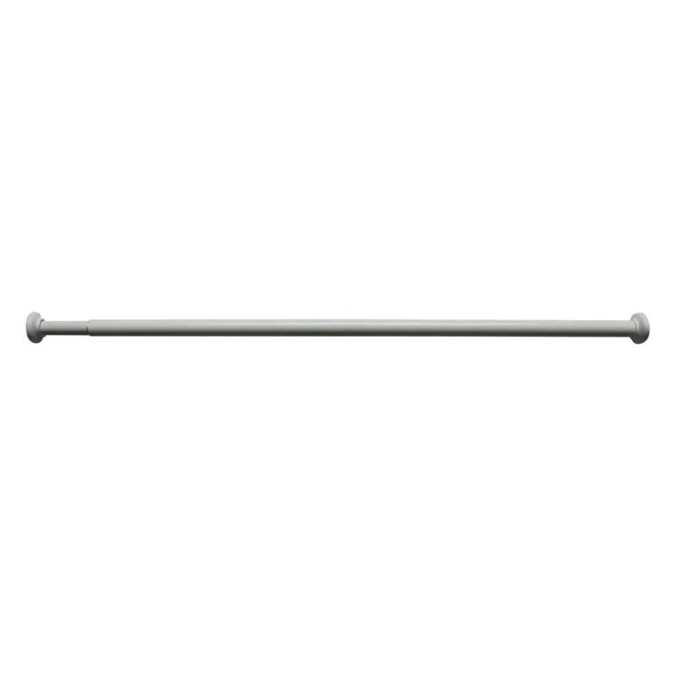 Tringle à pression extensible métal blanc 70-120 cm