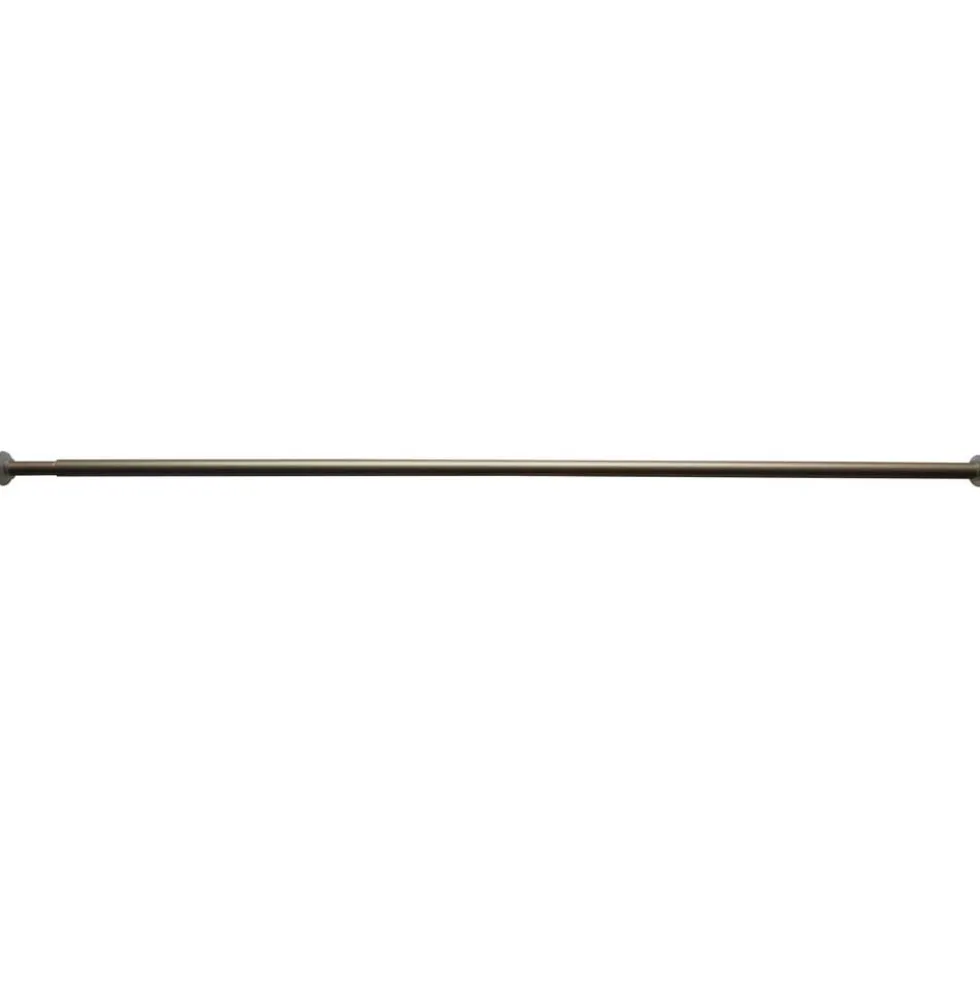 Tringle à pression Extensible Métal Gris 110-200 cm