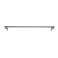 Tringle à pression Extensible Métal Gris argenté 50-80 cm