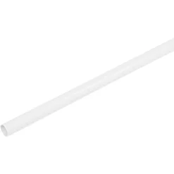 Tringle à rideau métal blanc Ø2xL250cm