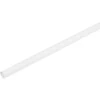 Tringle à rideau métal blanc Ø2xL150cm
