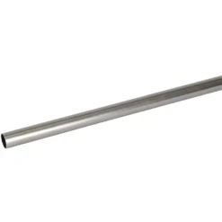 Tringle à rideau métal gris Ø2xL200cm