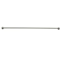 Tringle à vitrage auto adhésive Extensible Métal Blanc 70-120 cm