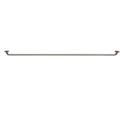 Tringle à vitrage auto adhésive Extensible Métal Blanc 70-120 cm