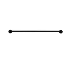 Tringle à vitrage auto adhésive Extensible Métal Noir 40-70 cm