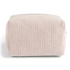 Trousse de toilette côtelée - 3 modèles