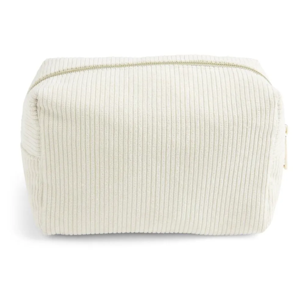 Trousse de toilette côtelée - 3 modèles