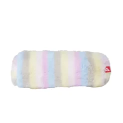 Trousse fausse fourrure polyester multicolore Ø7xL21cm