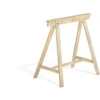 Tréteau pin massif beige - 70x41xH72cm