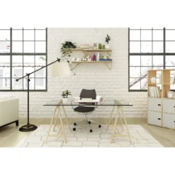 Tréteau pin massif beige - 70x41xH72cm