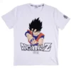 T-shirt Dragon Ball Z Goku coton blanc