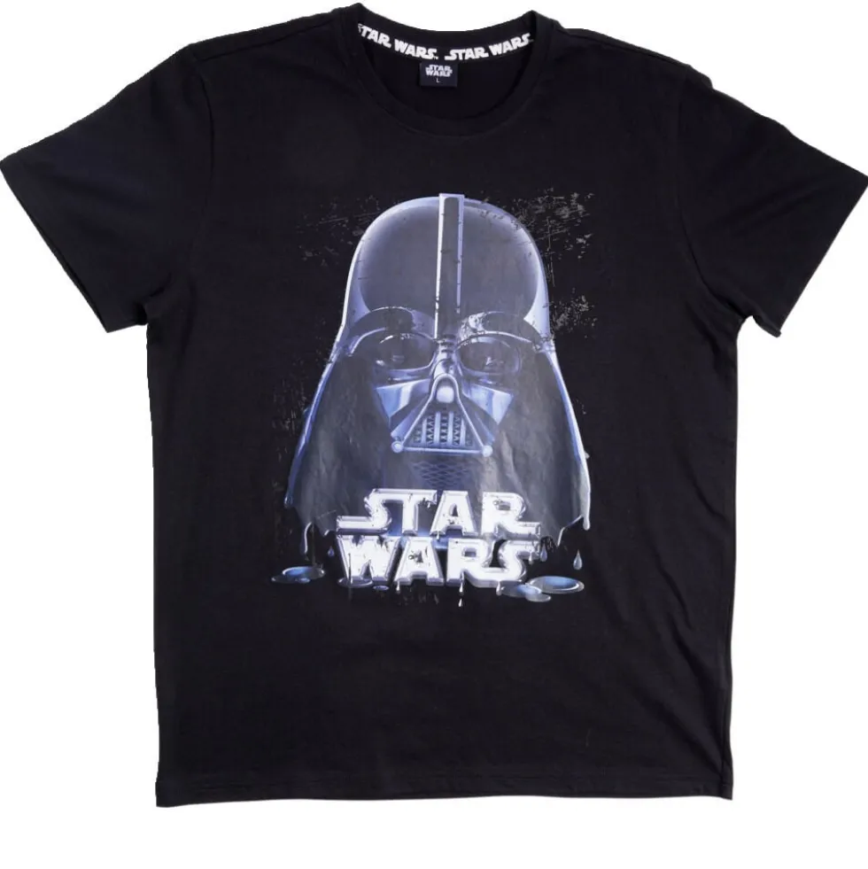 T-shirt Star Wars Dark Vador coton noir