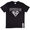 T-shirt Superman coton noir