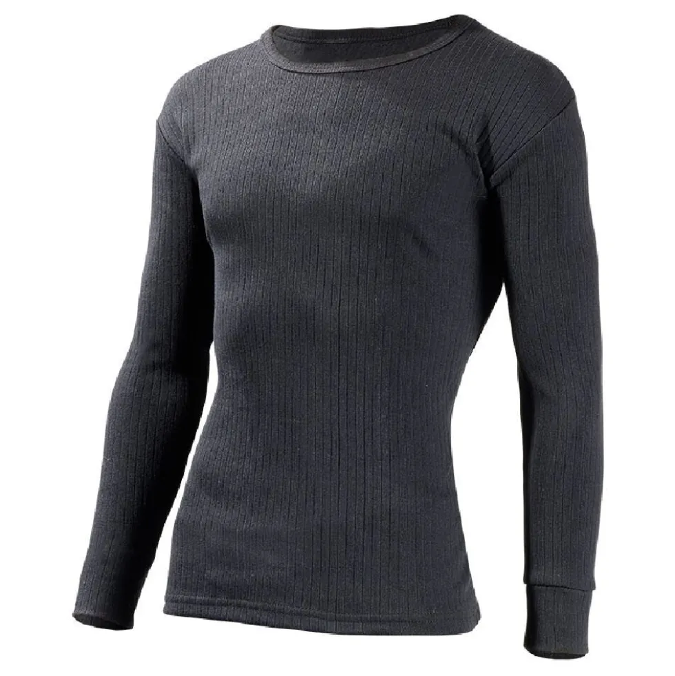 T-shirt thermique noir pour homme Taille M