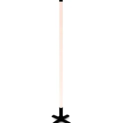 Tube néon LED rose plastique Ø3,3xH116cm