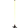 Tube néon LED rouge plastique Ø3,3xH116cm