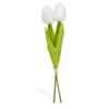 Tulipe artificielle 2 têtes - 3 coloris
