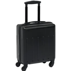 Valise cabine Low Cost 4 roues noir 36x20xH45cm