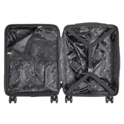 Valise cabine rigide noir 4 roues H50cm