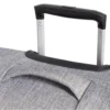 Valise cabine souple 30L 4 roues gris H55cm