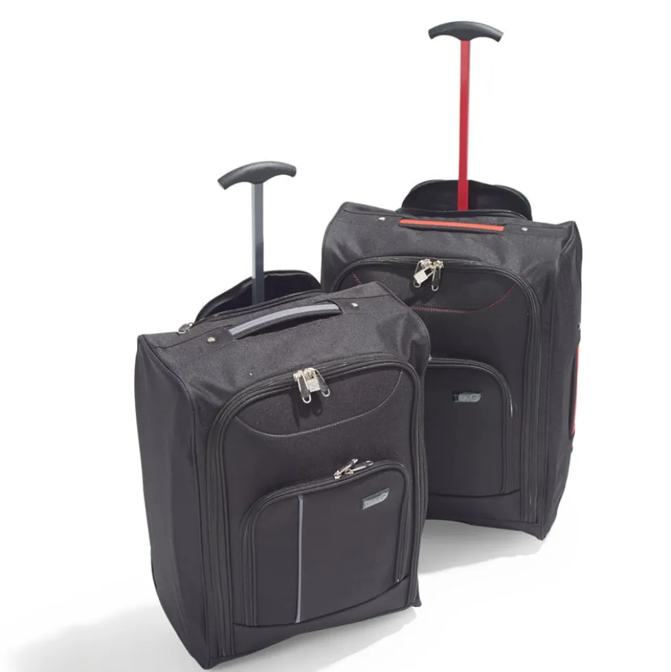 Valise cabine trolley souple TRA-G H48.5cm (2 modèles)