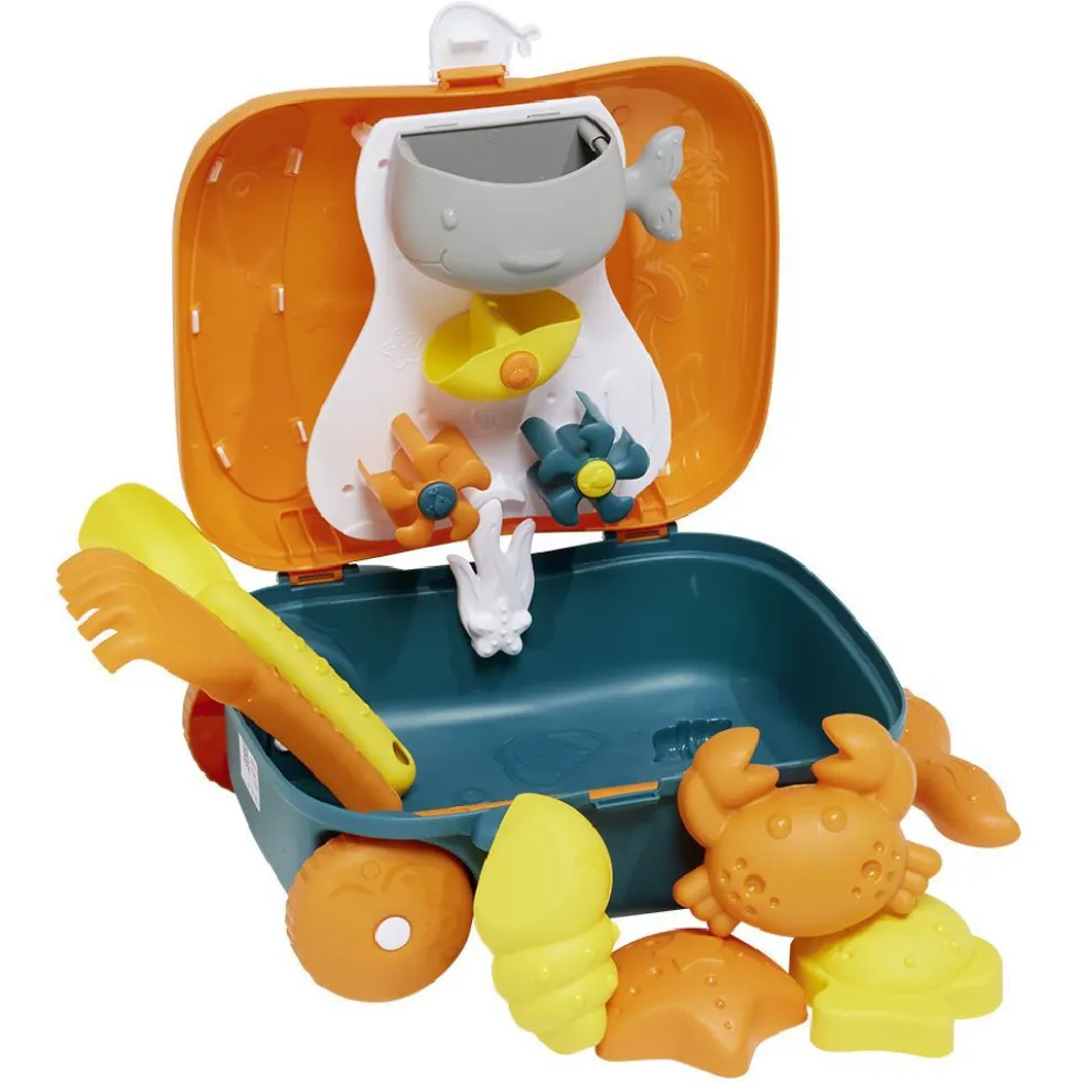 Valise et jeu de plage Funky 7 accessoires