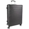 Valise plastique rigide noir H77cm