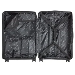 Valise rigide ABS bleu marine H70 cm