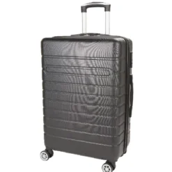 Valise rigide plastique noir H66cm