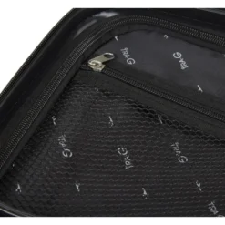 Valise rigide plastique noir H66cm