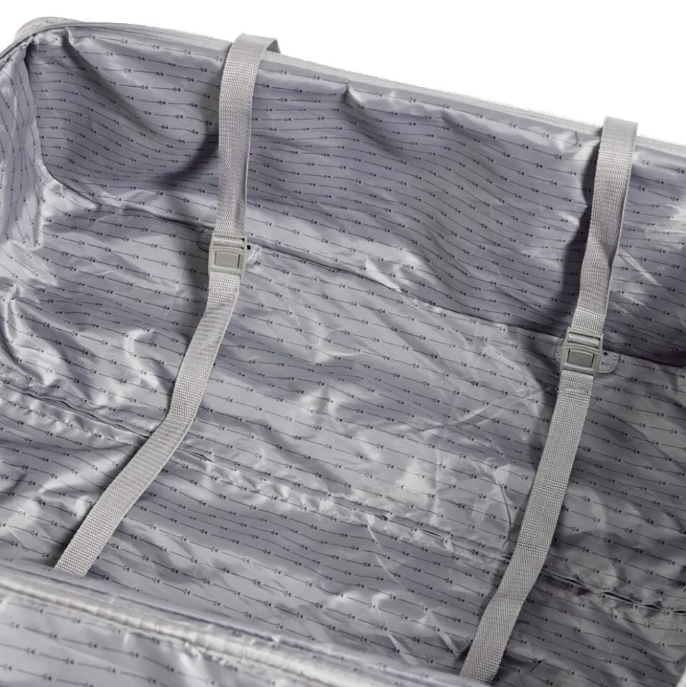 Valise souple 73L polyester gris