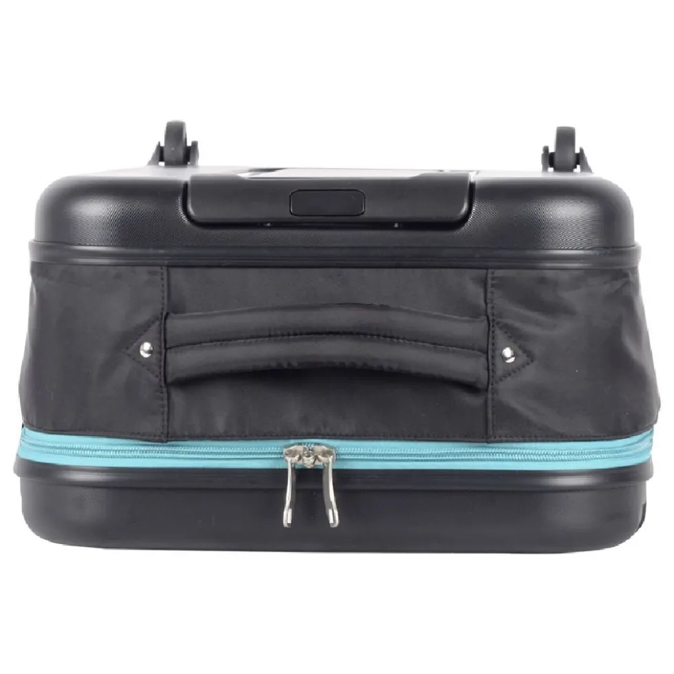 Valise trolley pliable ultra plate plastique rigide