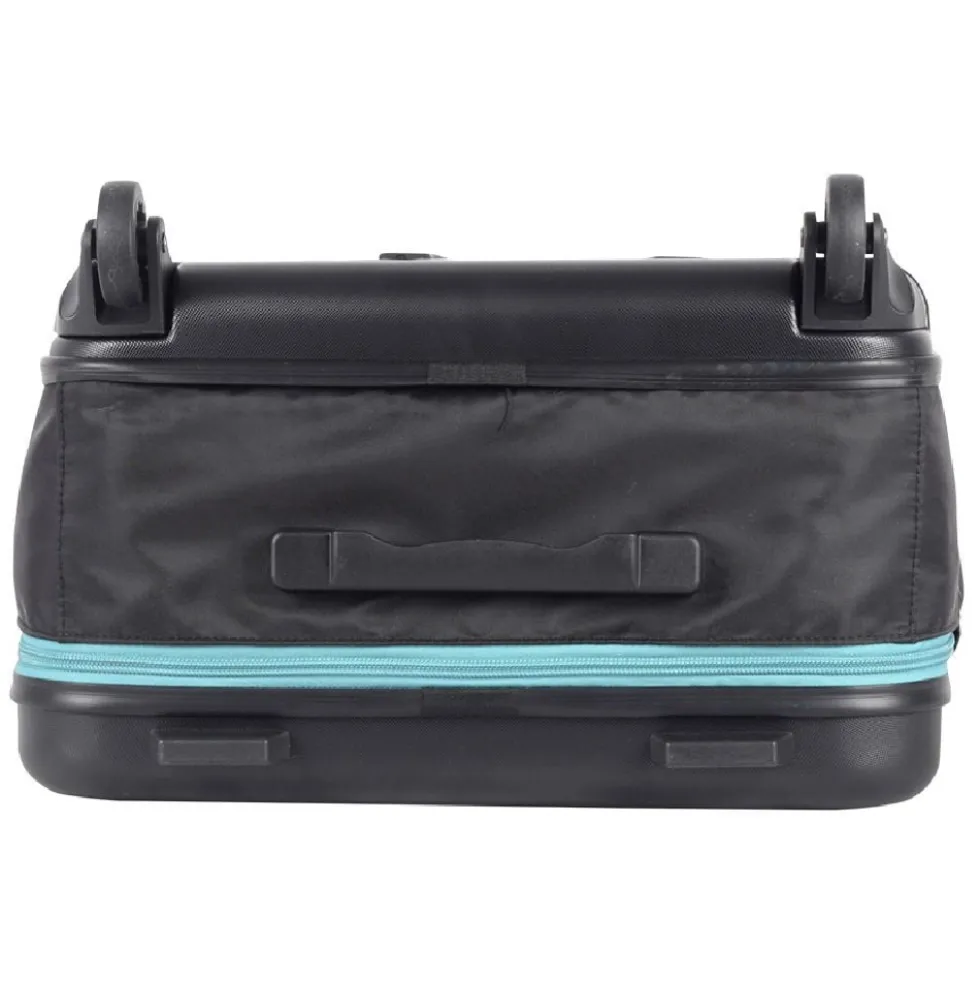Valise trolley pliable ultra plate plastique rigide