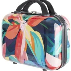 Vanity 10L motif floral tropical 31x16xH23,5cm