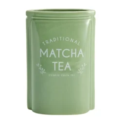 Vase céramique forme pochette 13,5x6,5xH20cm (2 modèles matcha ou cacao)