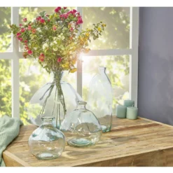 Vase Dame Jeanne Simplicity transparent Ø23 x H30 cm