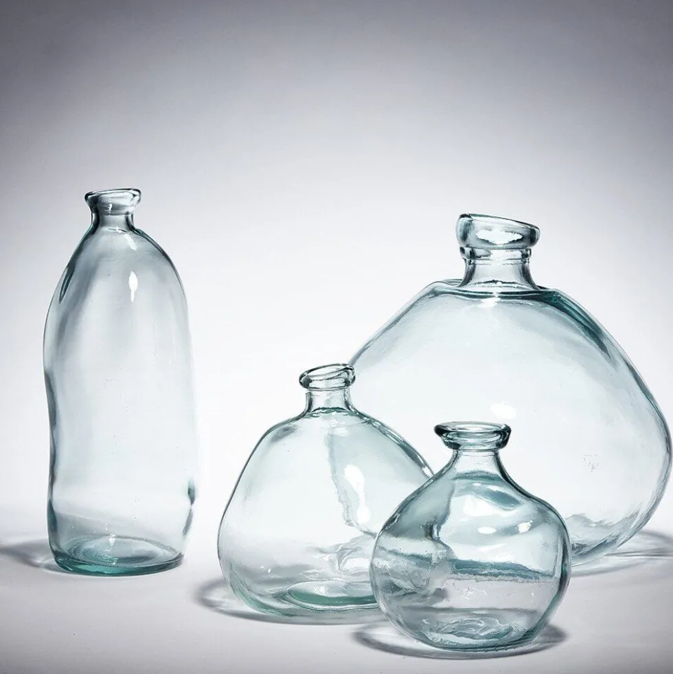 Vase Dame Jeanne Simplicity transparent Ø18 x H16 cm