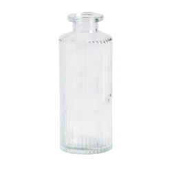 Vase soliflore en verre base arrondie Ø5xH13cm
