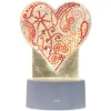 Veilleuse LED créative diamant à coller pour enfant