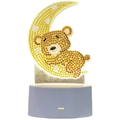 Veilleuse LED créative diamant à coller pour enfant